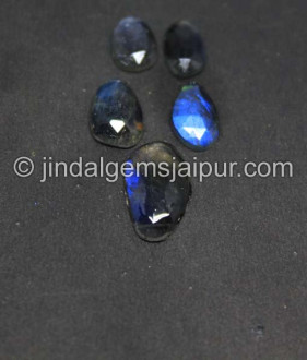 Blue Labradorite Rose Cut Slices